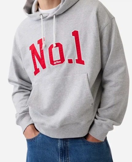 Gap x Los Tacos No. 1 French Terry Grey Oversized Hoodie