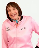 Grease The Immersive Movie Musical Didi Conn Pink Ladies Satin Embroidered jacket