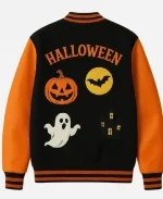 Halloween Pumpkin House Varsity Jacket