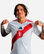 Home Replica Adidas Peru National Team 2026 White Jersey