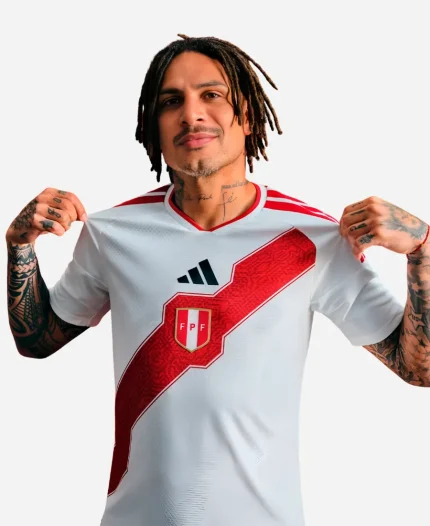 Home Replica Adidas Peru National Team 2026 White Jersey