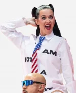 Katy Perry 2026 Out Of Office Tour I Am Not A Robot Dress Shirt