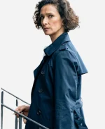 Coldwater S01 Indira Varma Short Trench Coat