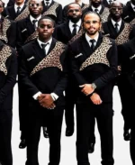 JMAK x Paris. World Cup 2026 DR Congo Black Leaped Suit