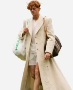 Wimbledon 2026 Jannik Sinner Embroidered Trench Coat