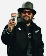  Jason Momoa Adidas New Zealand All Blacks Bomber Jacket 