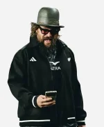  Jason Momoa Adidas New Zealand All Blacks Full Sleeve Bomber Jacket 