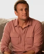 Jason Segal Shrinking S03 Pink Sweater Shirt - Pink