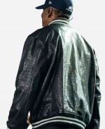 Yankees Performance 2026 Jay-Z Black Leather Varsity Jacket