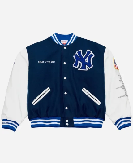 Jay-Z The Blueprint x New York Yankees Varsity Jacket