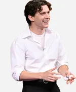 The Tonight Show Starring Jimmy Fallon S13 Tom Holland Shirt - White