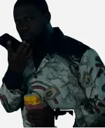 Joe 72 Hours 2026 Kevin Hart Baroque Print Satin Shirt