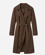 Fightland 2026 Deborah Ayorinde Brown Trench Coat