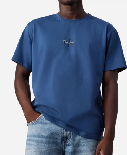 Calvin Klein x BTS Jungkook 2026 Monogram Short-Sleeve T-shirt