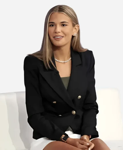 Kai Trump 2026 Fox & Friends Studios New York City Black Blazer