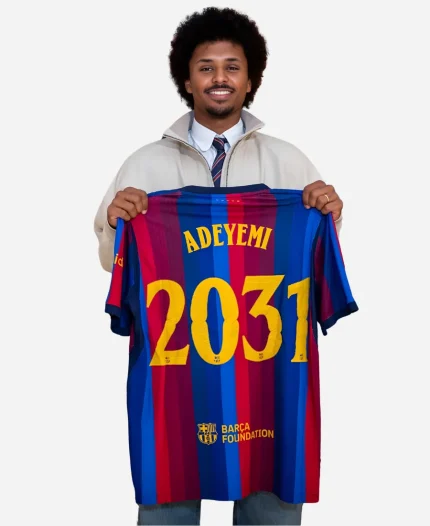 Nike Karim Adeyemi Barcelona FC 2031 German Club Jersey - Blue & Red