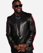 Kevin Hart Joe 72 Hours New York City Premiere Leather Blazer
