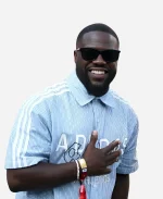 Kevin Hart FIFA World Cup 2026 Final Match Pinstripes Shirt