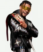Kevin Knight Jet You Look Up 2 Fly Leather Jacket