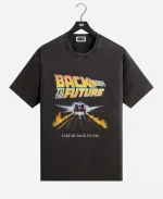 Kith for Back to the Future Back to 1985 Vintage Black T-Shirt