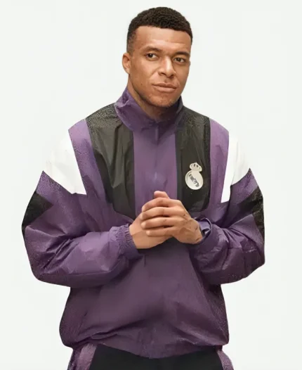 Kylian Mbappe EA FC 27 Real Madrid Track Jacket - Purple