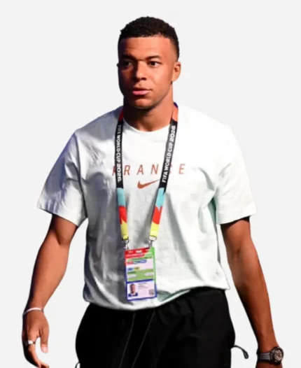 Kylian Mbappé France Wordmark T-Shirt