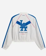 Off Season x MLB Los Angeles Dodgers White Track Jacket
