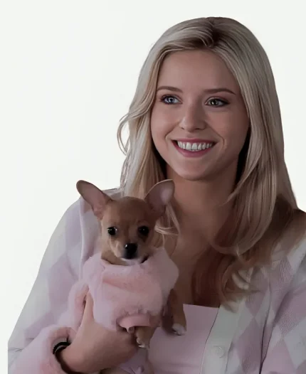 Elle 2026 Lexi Minetree Pink Cardigan