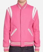Elle S01 Elle Woods Pink Varsity Jacket