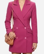 Lexi Minetree Elle S01 Pink Blazer