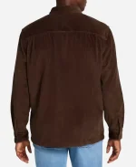 Liam Neeson The Mongoose 2026 Ryan 'Fang' Flanagan Brown Suede Jacket