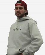 Liam Obergfoll Type 7 Next Gen NYC Graphic Grey Hoodie