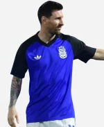 Lionel Messi 2026 World Cup Jordan Vs Argentina Royal Blue & Black Away Jersey