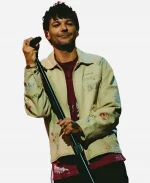 Louis Tomlinson 2026 Montreal Concert Duke Sketch Sand Jacket