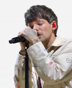 Louis Tomlinson 2026 Montreal Concert Duke Sketch Sand Beige Jacket