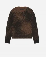 Luke James The Chi Season 08 Printed Sweater - Black & Brown