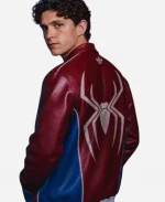 Marvel x Tom Holland Spider-Man Brand New Day Bomber Leather Jacket