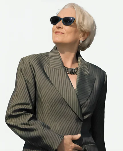 The Devil Wears Prada 2 Meryl Streep Black Blazer