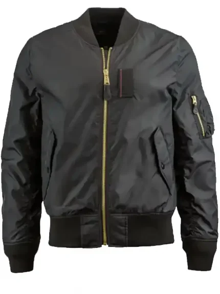 Michael Bolwaire All The Queens Men S05 Black Bomber Jacket