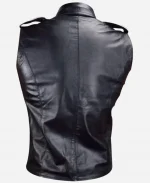 Michael Bolwaire All The Queens Men S05 Doc Leather Sleeveless Shirt