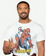 Micheal B Jordan Spider-Man 2026 Premiere Spider Man T-shirt