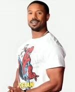 Micheal B Jordan Spider-Man 2026 Premiere LA Vintage Spider Man T-shirt