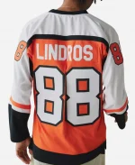 Mitchell & Ness 1996-97 Philadelphia Flyers Eric Lindros Orange Jersey