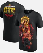 Roman Reigns Monday Night RAW Lightning Energy Graphic T-Shirt