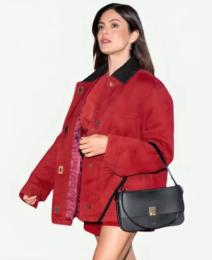 Monica Barbaro One Night Only 2026 NYC Photocall Jacket