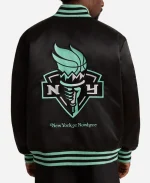 NYON x NY Liberty Twin Flame Varsity Jacket