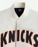 New York Knicks Pinstripe Bomber Jacket