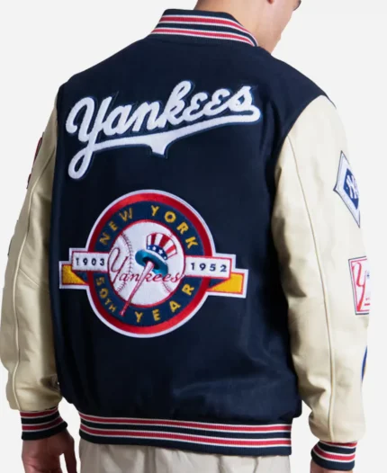 NY Yankees Starter 50th Year Varsity Jacket