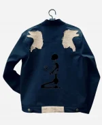 Nicolas Cage Ghost Rider Denim Jacket