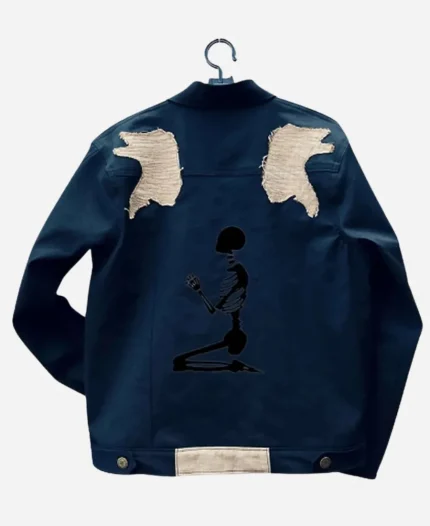 Nicolas Cage Ghost Rider Denim Jacket